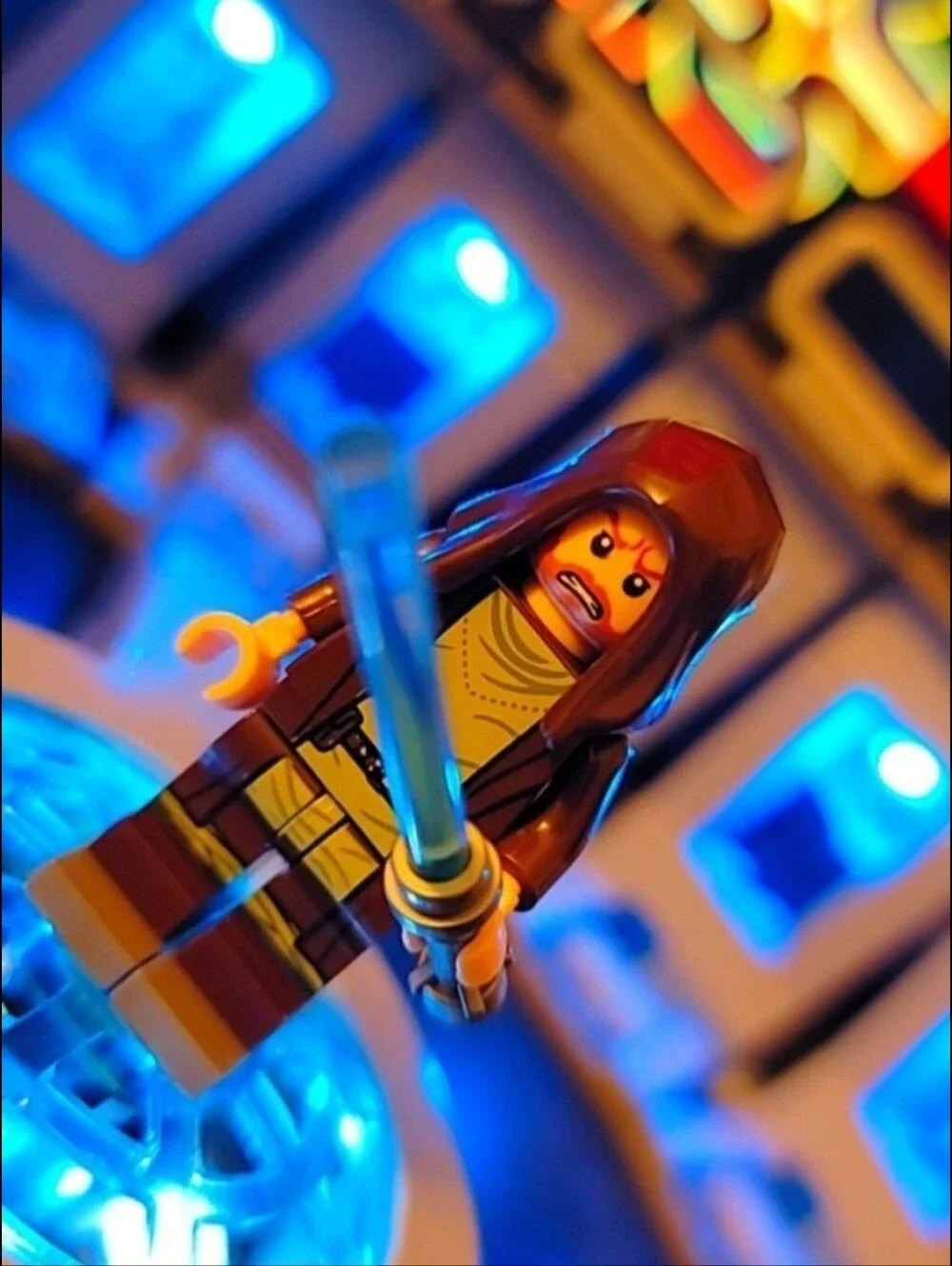 Star Wars Obi Wan Kenobi Minifigure Lego Compatible